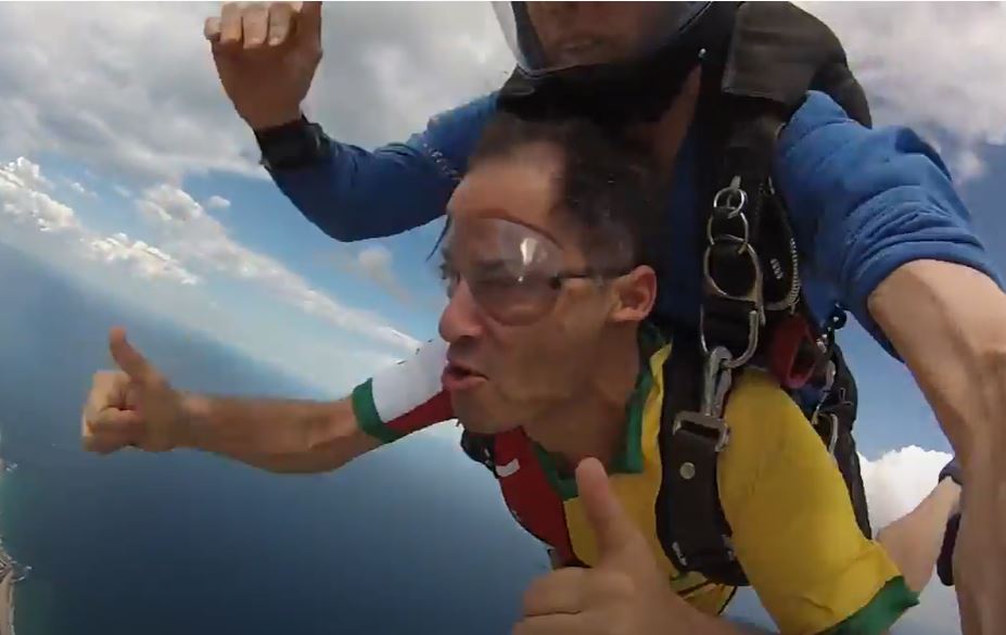 Dr George Hatoum’s Skydiving Cut