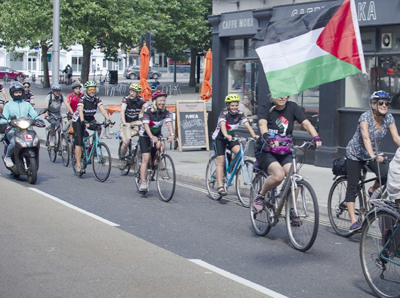 Dr. George Hatoum takes pride in participating in Big Ride for Palestine Campaign